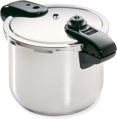 Presto 01341 4-Quart Stainless Steel Pressure Cooker